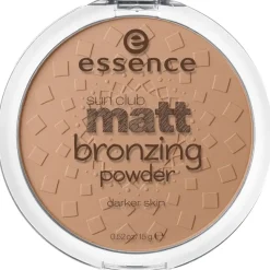 Sun Club Matt Bronzing Powder puder matujący brązujący 02