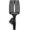 Szczotka do włosów Finger Brush Combo CZARNA LARGE z włosiem dzika