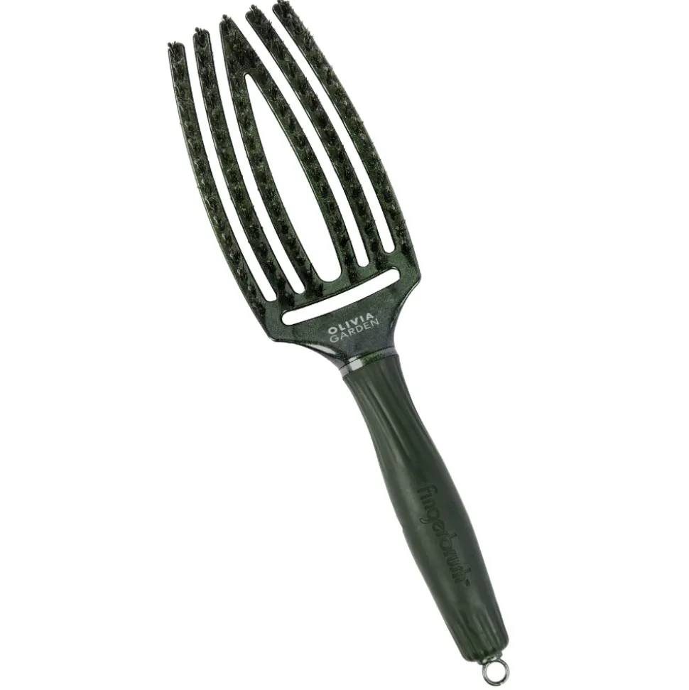 Szczotka do Włosów Fingerbrush Midnight Desert Green Emarald