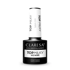 TOP MILKY NO WIPE Top hybrydowy UV/LED 5g