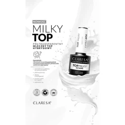 TOP MILKY NO WIPE Top hybrydowy UV/LED 5g