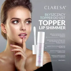 TOPPER Lip Shimmer Błyszczyk do ust 01 Blink Pink