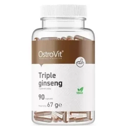 Triple Ginseng VEGE Szybki zastrzyk energii 90 tabletek