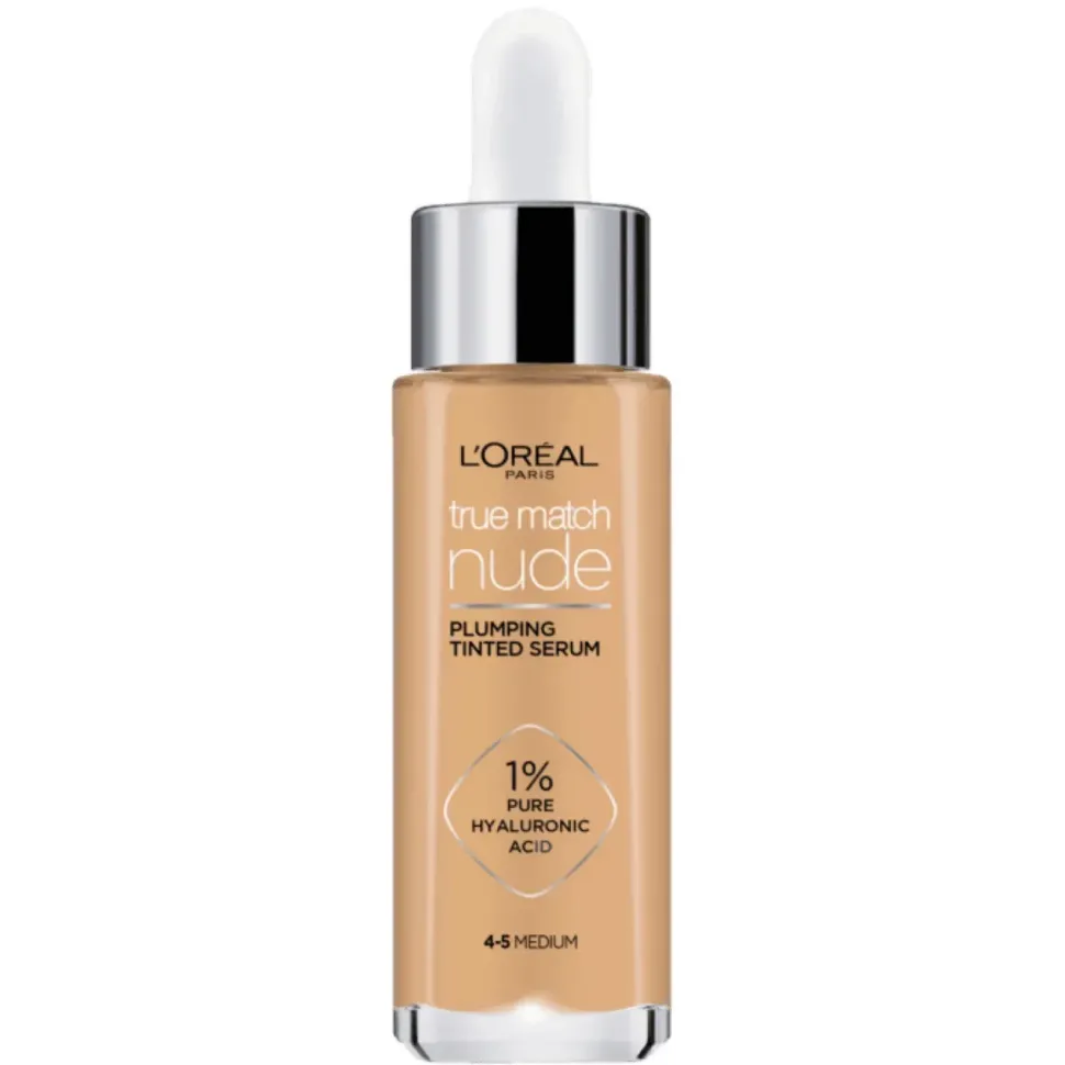 True Match Nude Skoncentrowane Serum w Podkładzie 4-5 Medium 30 ml