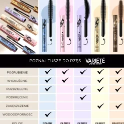 Variete Lashes Show Wodoodporny tusz do rzęs 10 ml