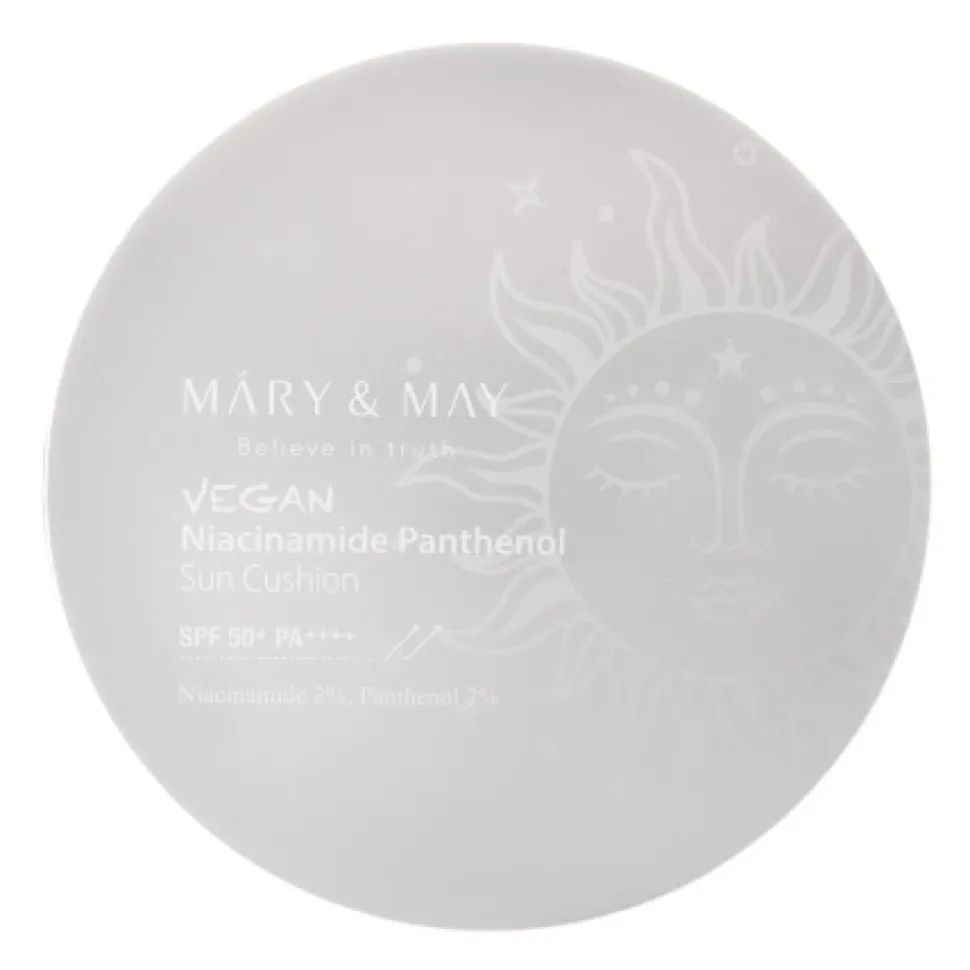 Vegan Niacinamide Panthenol Sun Cushion SPF50+ PA++++ Krem z filtrem w poduszce 25g