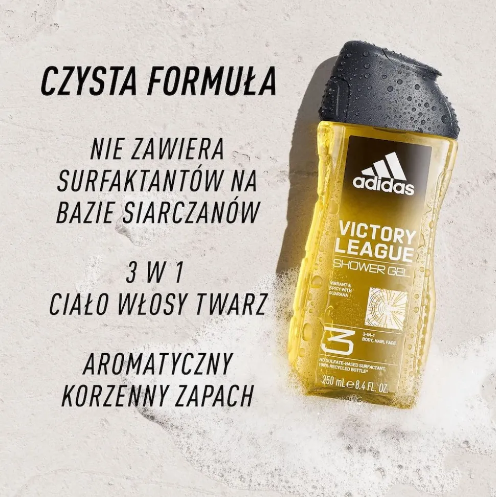 Victory League żel pod prysznic dla mężczyzn 250ml