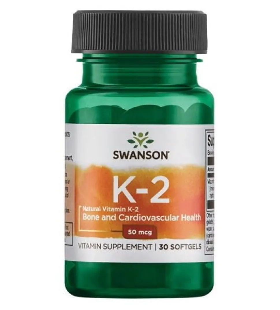 Witamina K2 MK7 50 mcg 30 kapsułek