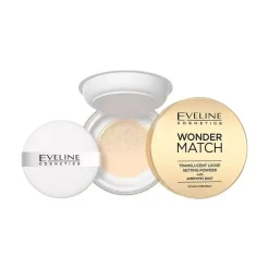 WONDER MATCH Puder utrwalający z ametystowym pyłkiem
