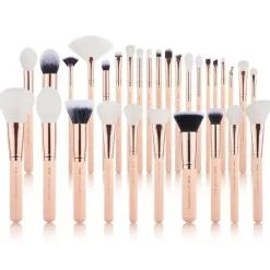 Zestaw 30 pędzli do makijażu T440 Naked Pink/Rose Gold