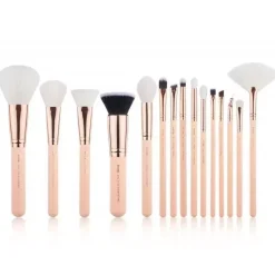 Zestaw 15 pędzli do makijażu T446 Naked Pink/Rose Gold