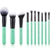 Zestaw 10 pędzli do makijażu T278 Neo Mint