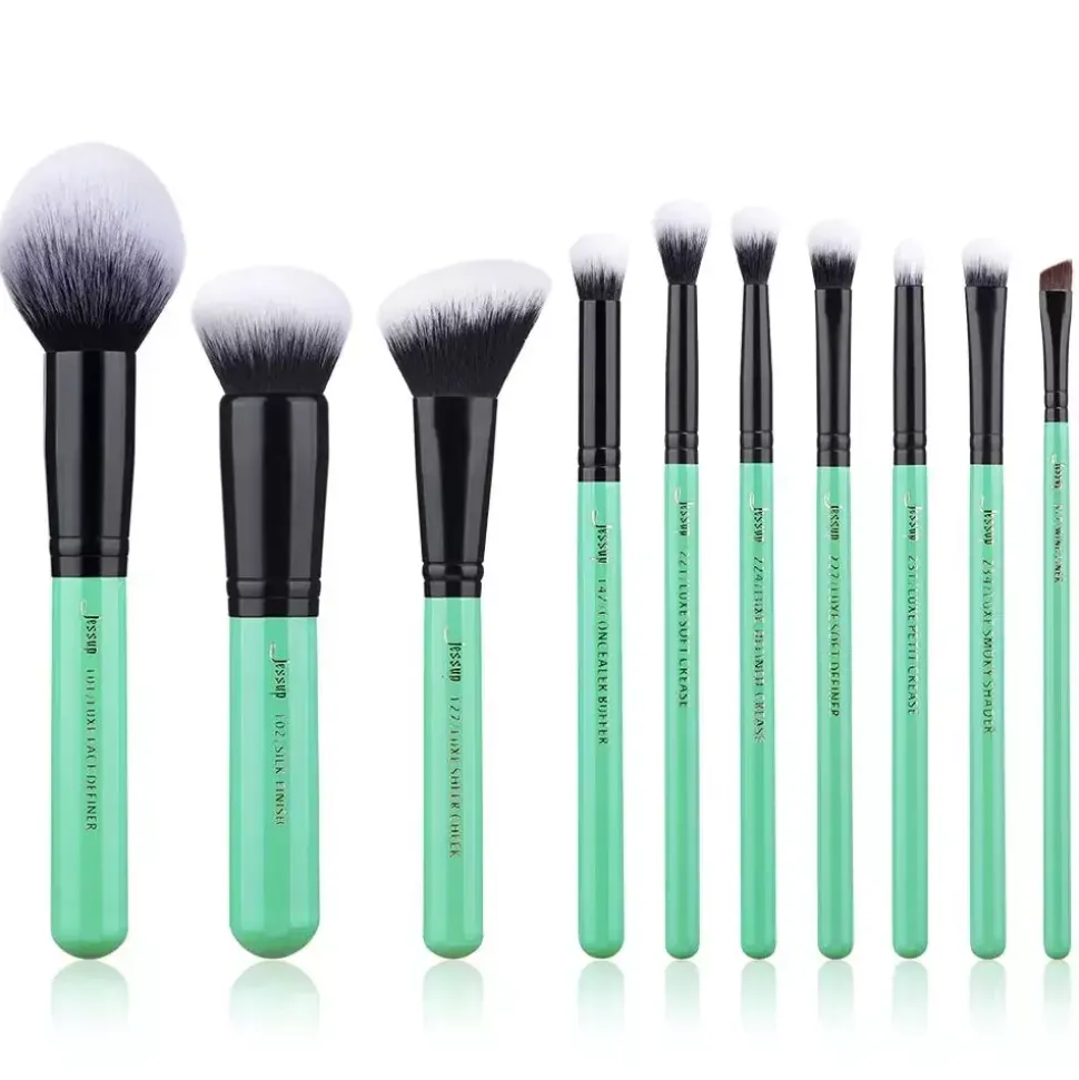 Zestaw 10 pędzli do makijażu T278 Neo Mint
