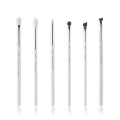 Zestaw 6 pędzli do makijażu T241 White/Silver