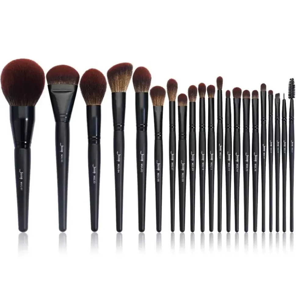 Zestaw 21 pędzli do makijażu T271 Black Complete Collection