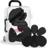 Zestaw mini gąbek do makijażu MUA KIT black 6szt
