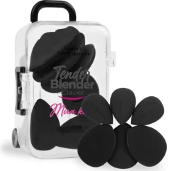 Zestaw mini gąbek do makijażu MUA KIT black 6szt