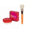 Zestaw Pędzel do pudru F09 + Sypki puder transparentny nr 1
