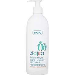 Ziajka żel do mycia ciała i włosów dla dzieci 400ml