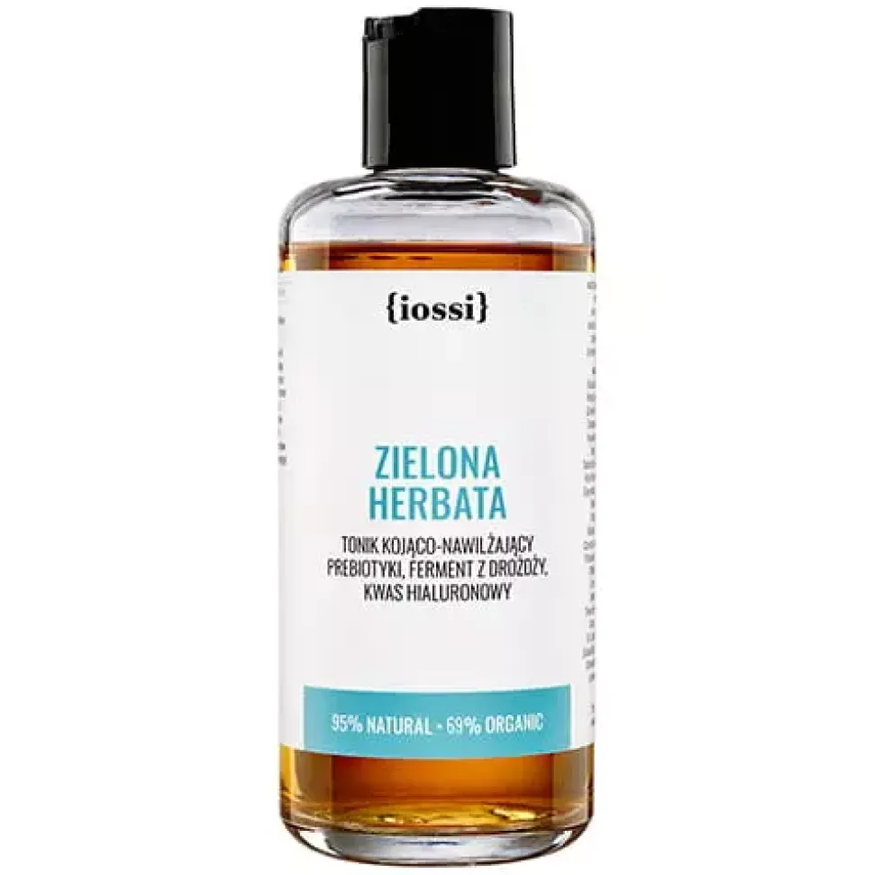 Zielona Herbata. Tonik kojąco-nawilżający, prebiotyki, ferment z drożdży, kwas hialuronowy 200 ml